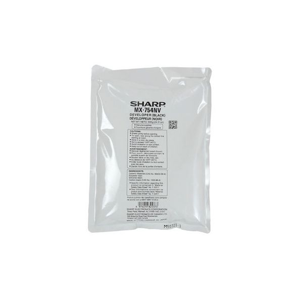 Sharp MX-754NV Black Developer (800k Pages)