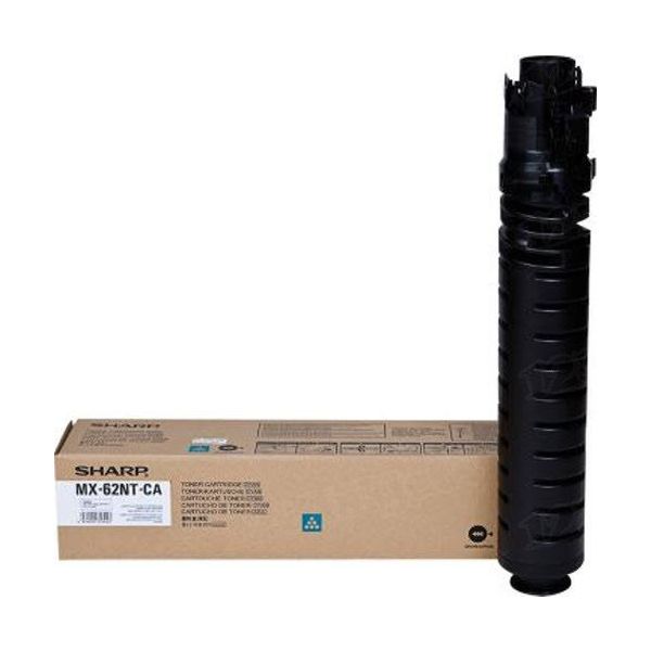 Sharp MX-62NTCA Cyan Toner Cartridge (40k Pages)