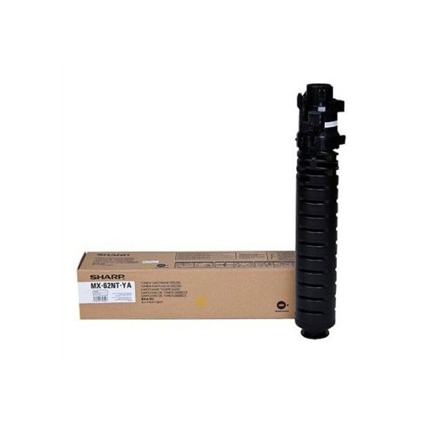 Sharp MX-62NTYA Yellow Toner Cartridge (40k Pages)