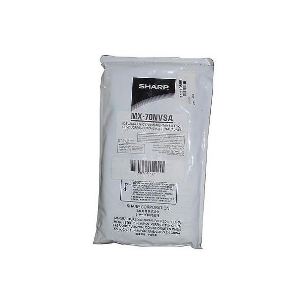 Sharp MX-70NVSA Tri-Color Developer (100k Pages)