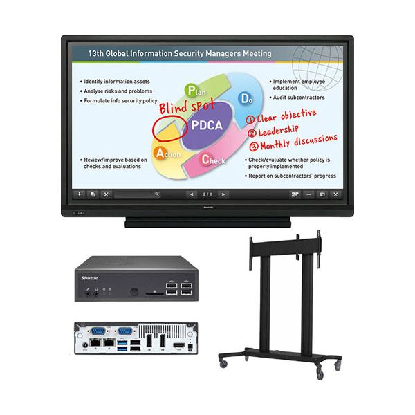 Sharp PN-L603BPKG3 All in One Interactive Display Solution Package