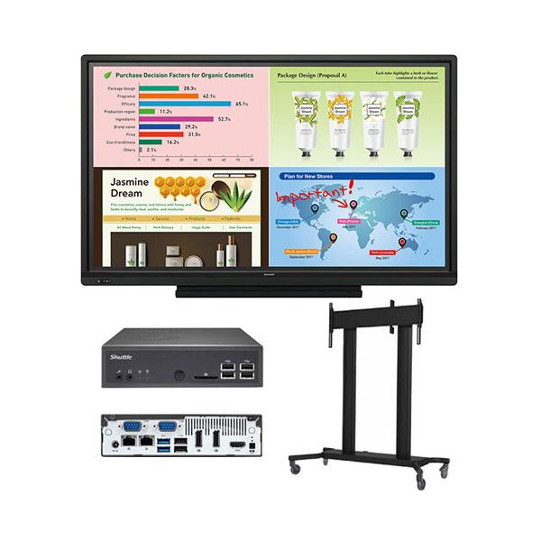 Sharp PN-L603W all in One Interactive Display Solution Package