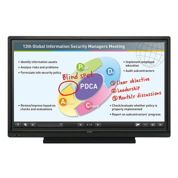 Sharp PN-L703B Professional LED Touch Screen Monitor: PNL703B