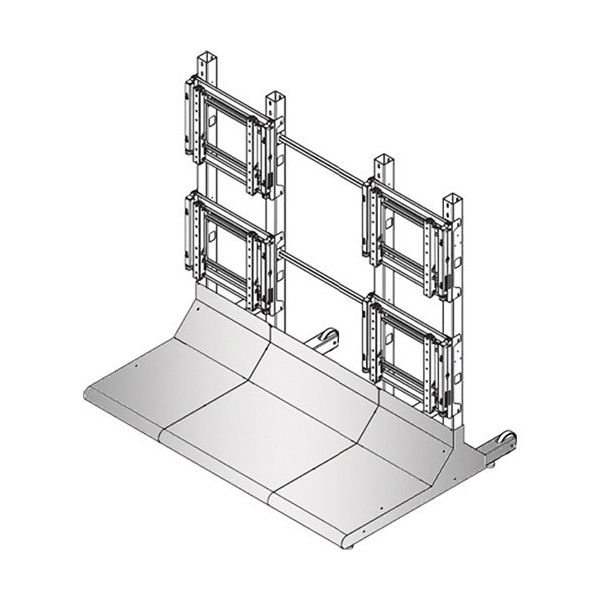 Sharp PN-PS220 2 x 2 Free Standing Display