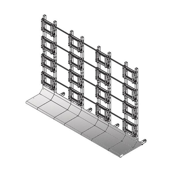 Sharp PN-PS440 4 x 4 Free Standing Display