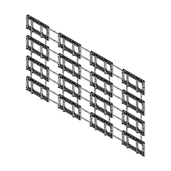 Sharp PN-PW440 4 x 4 Video Wall Mount System