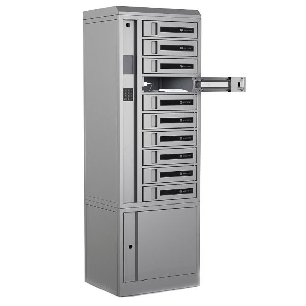 Bretford TCLAKS100EF11 TechGuard Connect 10-Bay Charging Locker