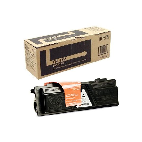 Kyocera TK-132 Black Toner Cartridge (7.2k Pages)