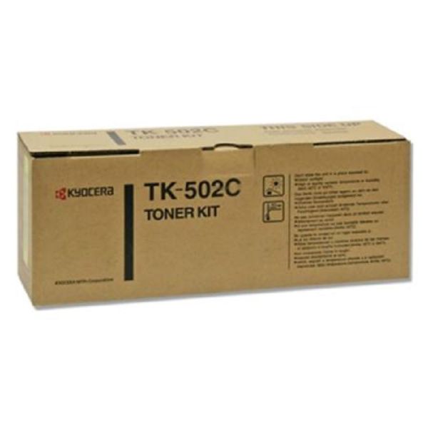 Kyocera TK-502C Cyan Toner Cartridge (8K Pages)