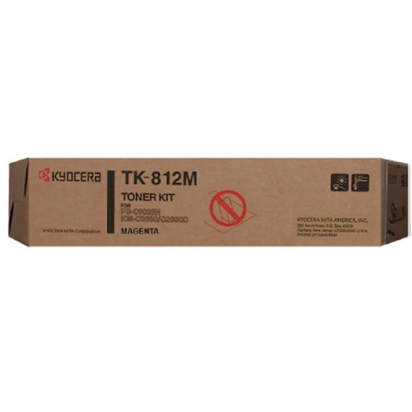 Kyocera TK-812M Magenta Toner Cartridge (20K Pages)