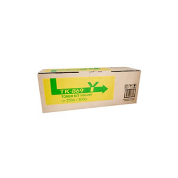 Copystar TK-869Y Yellow Toner Cartridge (12k Pages)