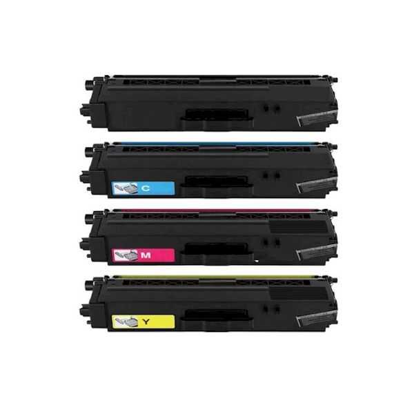 Compatible Brother HL L8250CDN Toner Set with 4 High Yield Toners - TN336 by