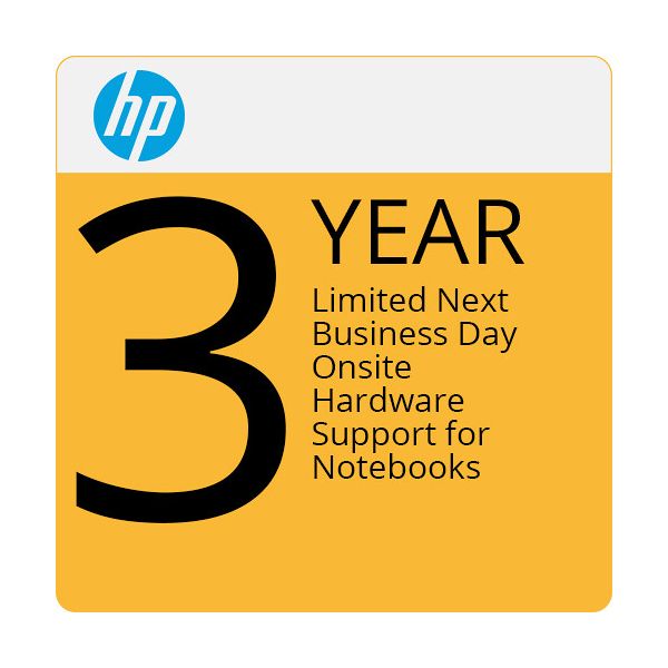 HP 3Y NEXTBUSDAYONSITE NOTEBOOK ONLY SVC