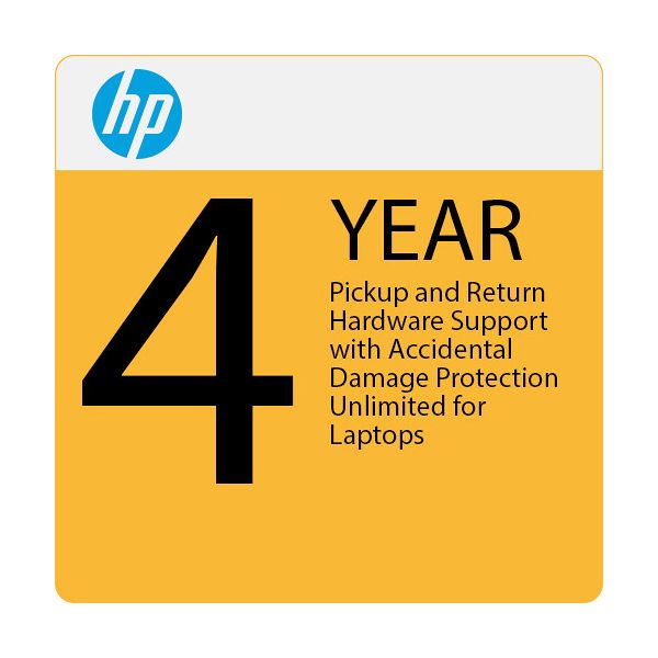 Electronic HP Care Pack Pick-Up and Return Service with Accidental Damage Protection