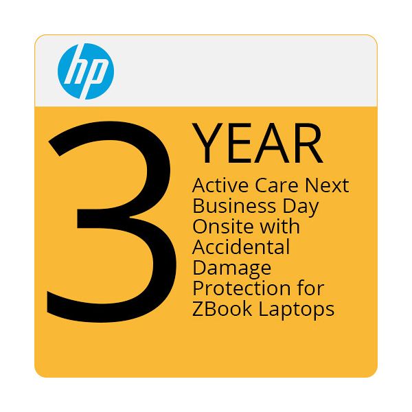 Electronic HP Care Pack Next Business Day Active Care Service with Accidental Damage Protection