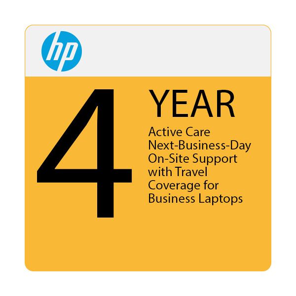 Electronic HP Care Pack Next Business Day Active Care Service for Travelers