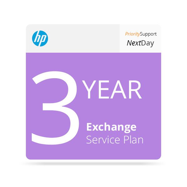 HP 3 YEAR NEXT BUSINESS DAY ADVANCE EXCHANGE HW SUPPORT FOR CONSUMER OFFICEJET L — UQ207E