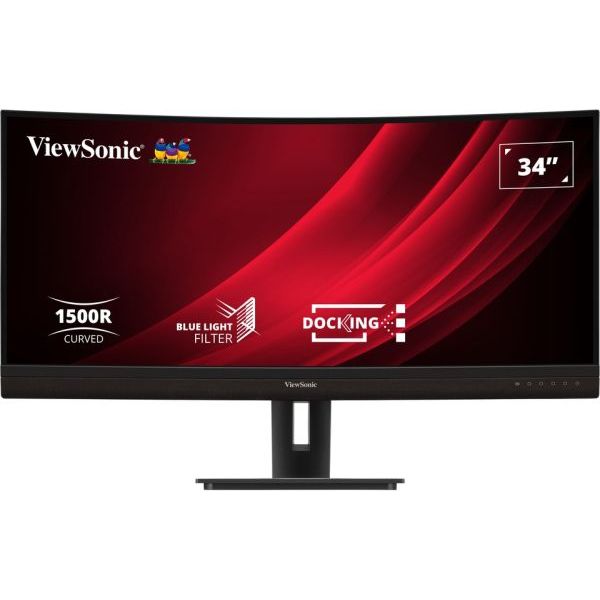 ViewSonic VG3456C 34” UWQHD Curved Docking Monitor - ViewSonic Global