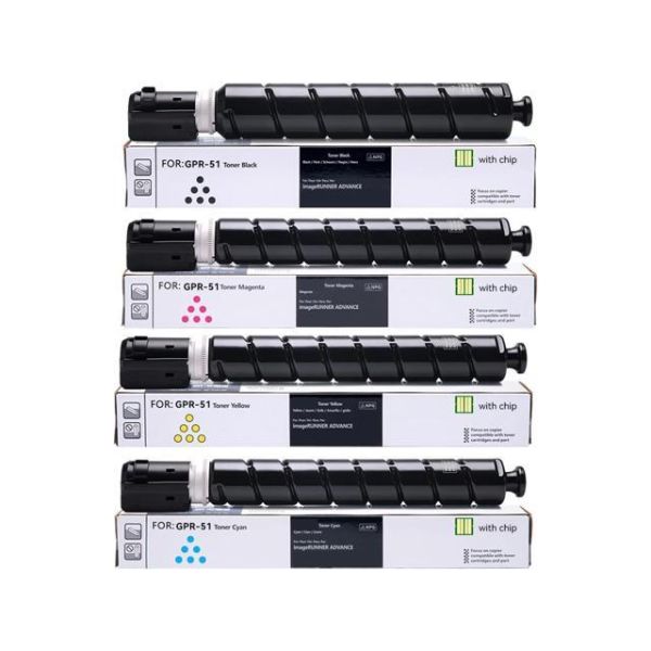 Compatible for Canon GPR-51 GPR51 Toner Cartridge 8516B003AA 8517B003AA 8518B003AA 8519B003AA for ImageRunner Advance C250 C250if C350 C350if Toner - Newegg.com