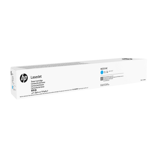 HP W2251AC CYAN CONTRACT ORIGINAL LASERJET TONER CARTRIDGE