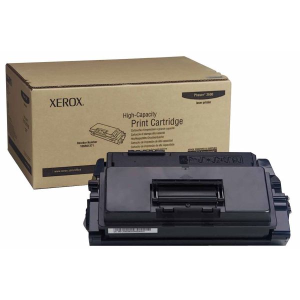 Xerox 106R01371 Black High Yield Toner Cartridge (14k Pages)