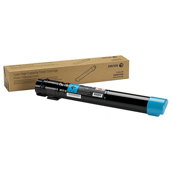 Xerox 106R01436 Cyan High Yield Toner Cartridge (17.8k Pages)