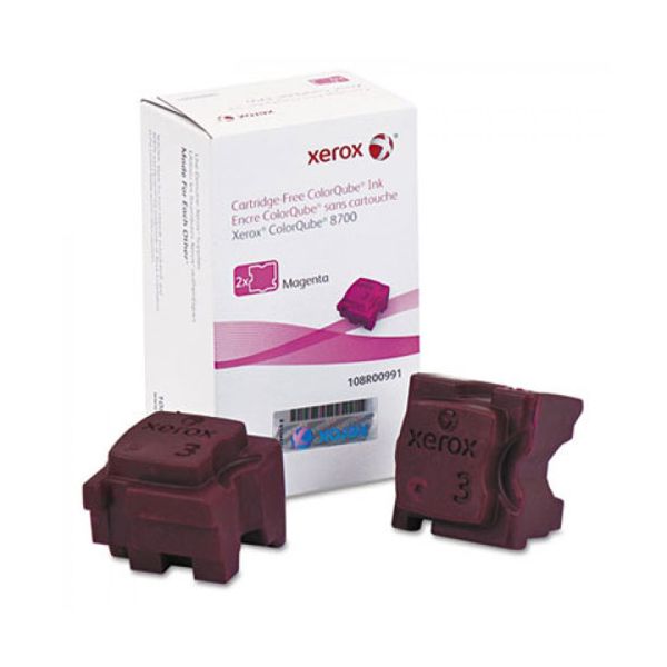 Xerox 108R00991 Magenta Solid Ink 2-Pack (4.2k Pages)