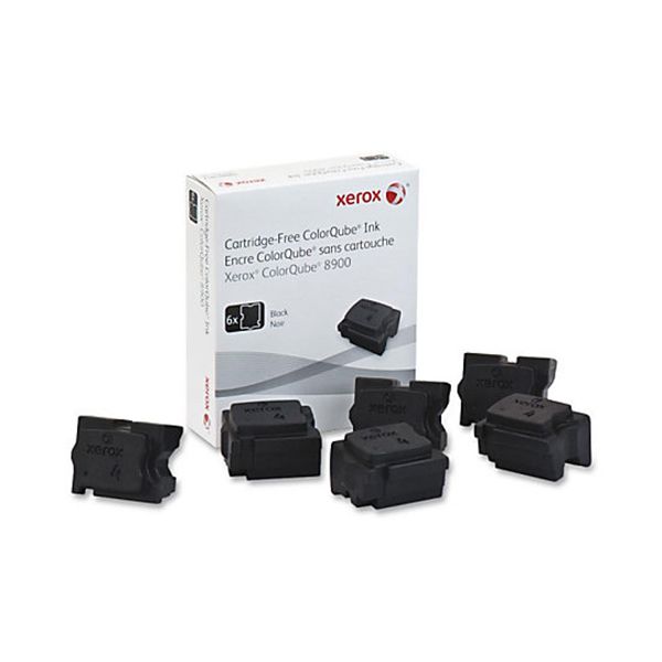 Xerox 108R01017 Black Solid Ink 6-Pack (18k Pages)