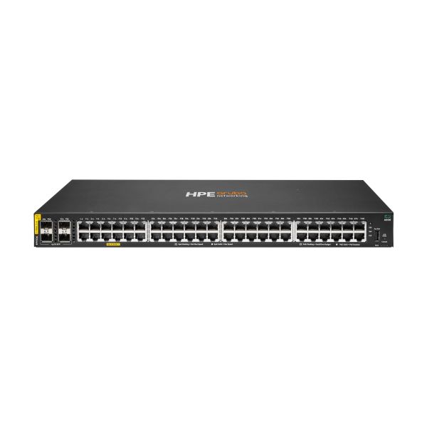 HPE Aruba Networking CX 6000 48G Class4 PoE 4SFP 740W Switch