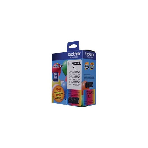 Brother LC203CL XL - 3-pack