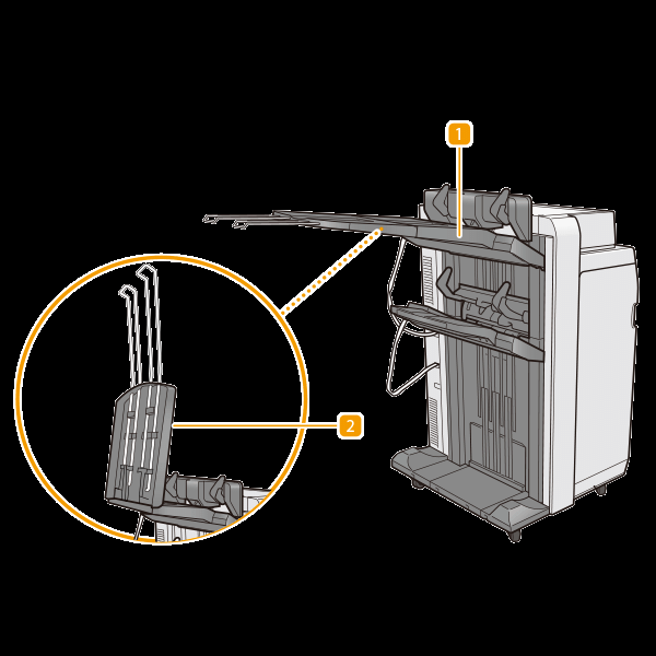 Canon- 6604C001AA - Long Sheet Catch Tray-D1