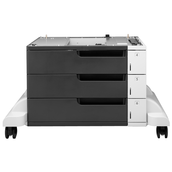 HP LaserJet 3x500-sheet Feeder and Stand (CF242A)