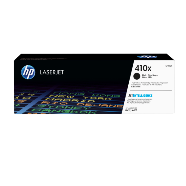 HP 410X High Yield Black Original LaserJet Toner Cartridge (CF410X)