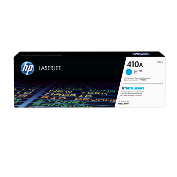 HP 410A Cyan Original LaserJet Toner Cartridge (CF411A)