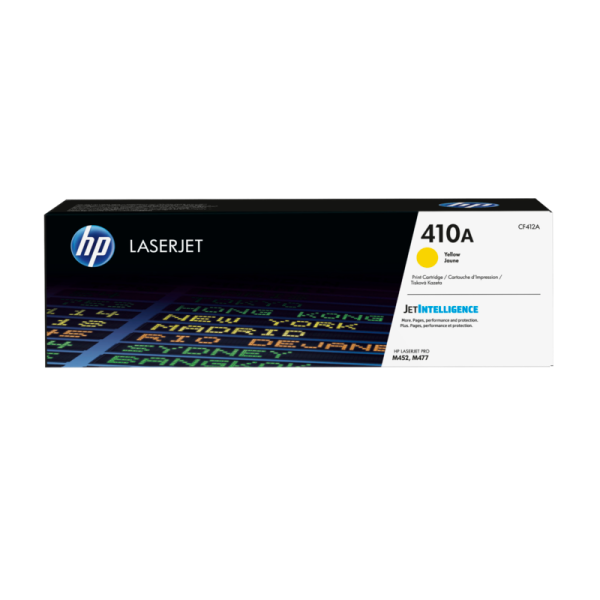 HP 410A Yellow Original LaserJet Toner Cartridge (CF412A)