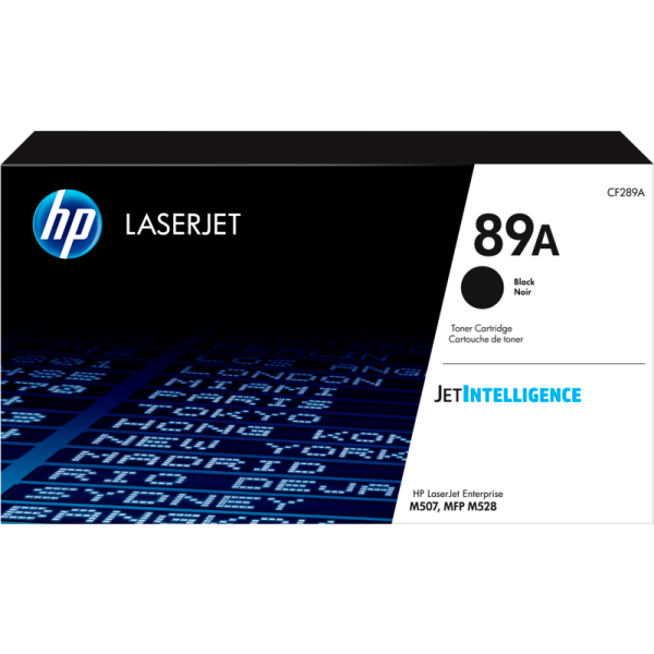 HP 89A Black Original LaserJet Toner Cartridge (CF289A)