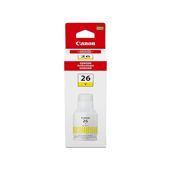 Canon 4423C001AA GI-26 Pigment Yellow Ink Bottle
