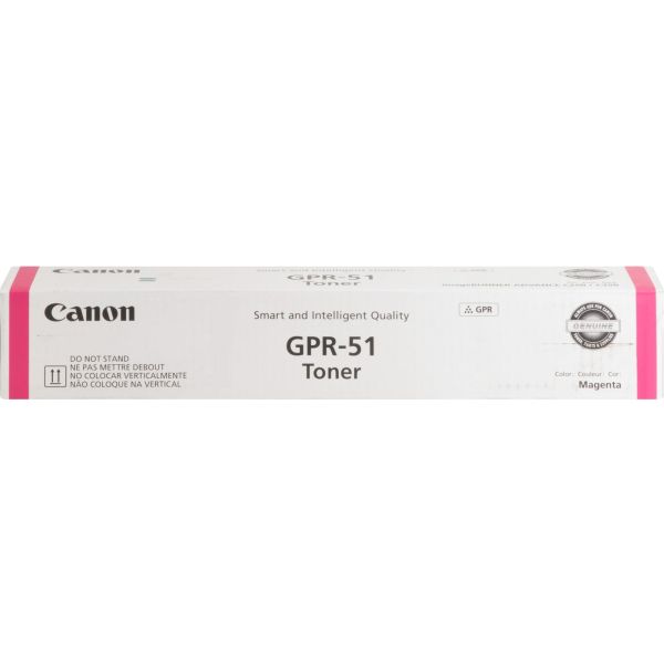 Canon 8518B003AB GPR-51 Magenta Toner Cartridge (21.5k Pages)