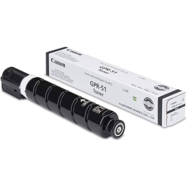 Canon 8516B003BA GPR-51 Black Toner Cartridge (19k Pages)