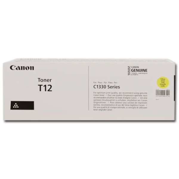 Canon 5095C005AA Toner T12 Yellow