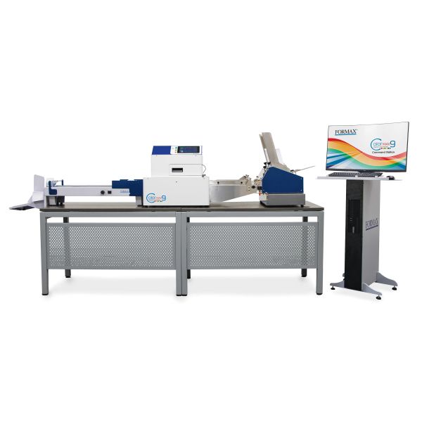DIGITAL COLOR PRINTER WITH HP TECHNOLOGY, HIGH-CAPACITY FEEDER, 3-FOOT CONVEYOR