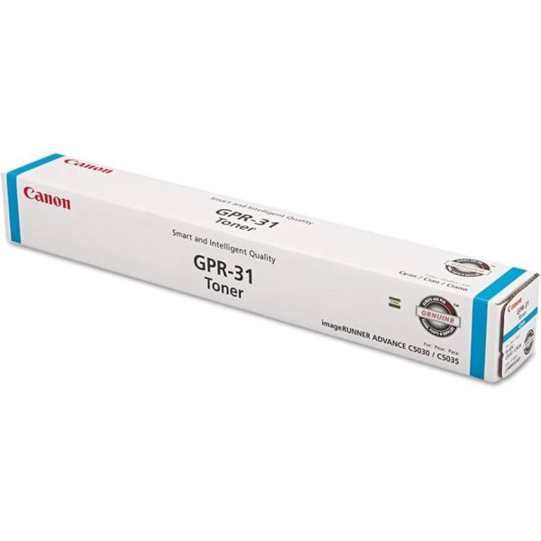 Canon 2794B003AB GPR-31 Cyan Toner Cartridge (27k Pages)
