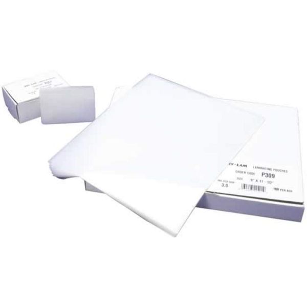 Dry Lam 2-Sided Large High Clarity Lamination Pouches - Melt 270 