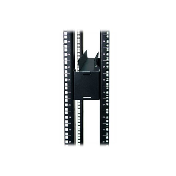 SIDE CHANNEL CABLE TROUGH BLACK