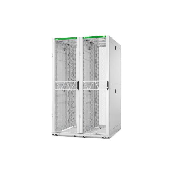 APC NETSHELTER SX GEN 2, 42U SERVER RACK ENCLOSURE 600MM X 1200MM W/ SIDES WHITE