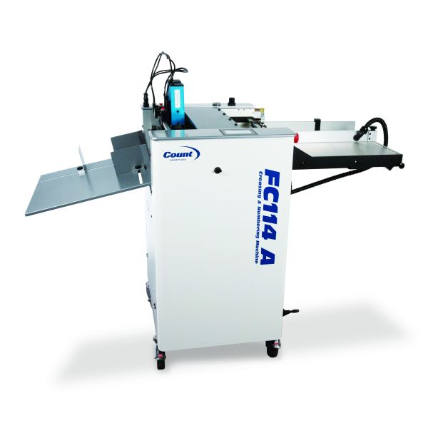 Count FC114A – Automatic Creasing, Perforating & Folding System