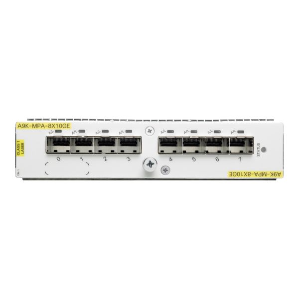 Cisco 8-port 10-Gigabit Ethernet Modular Port Adapter