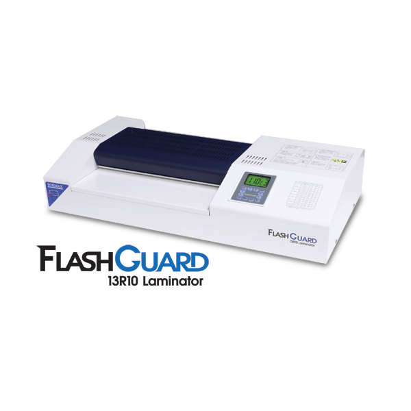 HEAVY DUTY LAMINATOR, 13  INFEED, 10 ROLLERS, SPEED UP TO 141 INCHES/MINUTE
