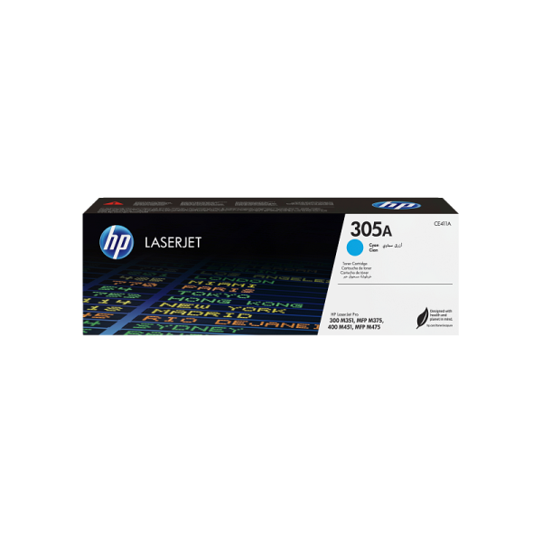 HP 305A toner LaserJet cyan authentique (CE411A)