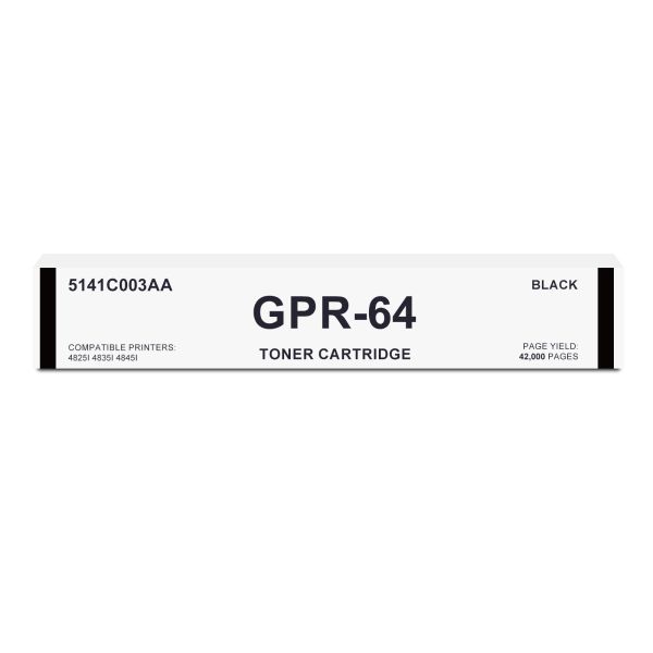 Canon 0473C003AA GPR-64 Black Toner Cartridge (42k Pages)